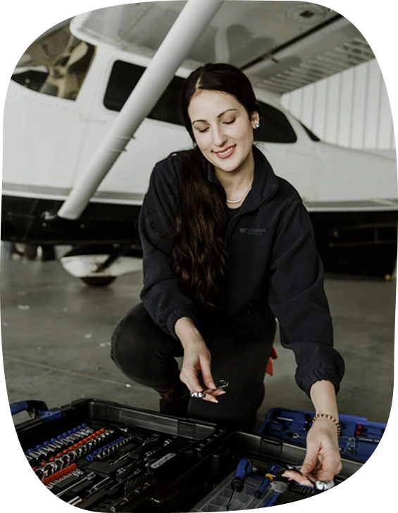 Aircraft maintenance engineer Review your education